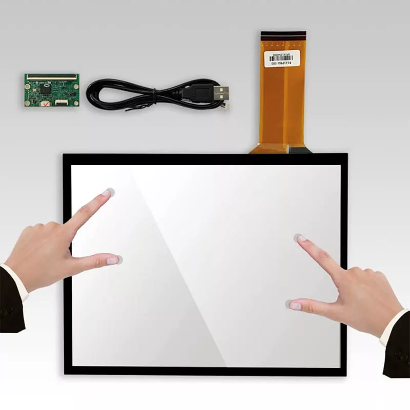 12.1 hüvelykes usb interfész multi-touch képernyő