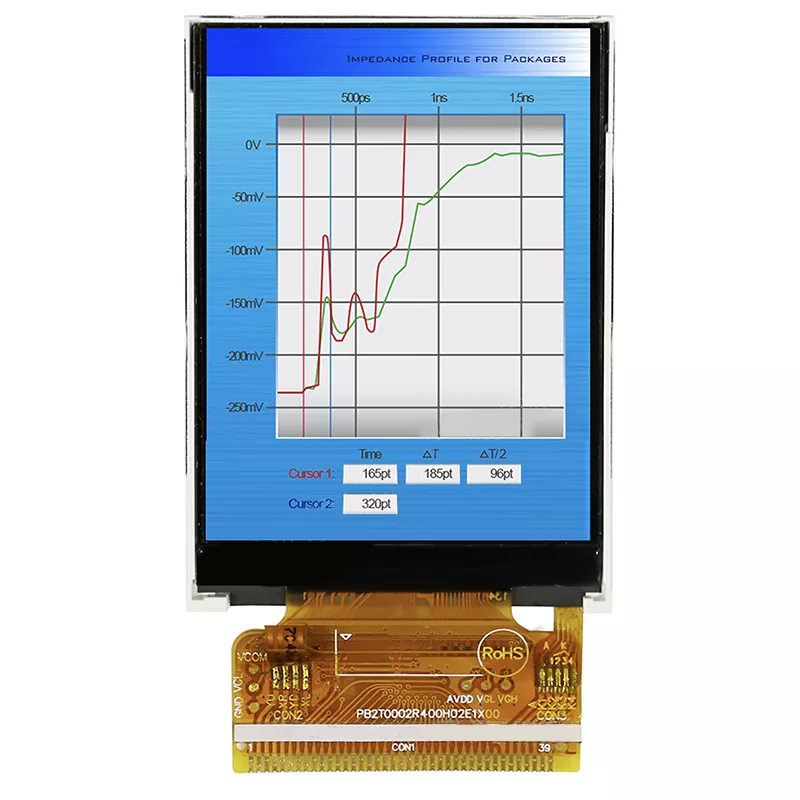 2,4 hüvelykes 240x320 TFT modul