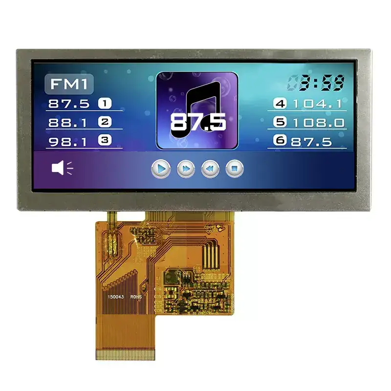 Miért ideálisak a rúd típusú TFT-modulok ipari vezérlőpanelekhez?