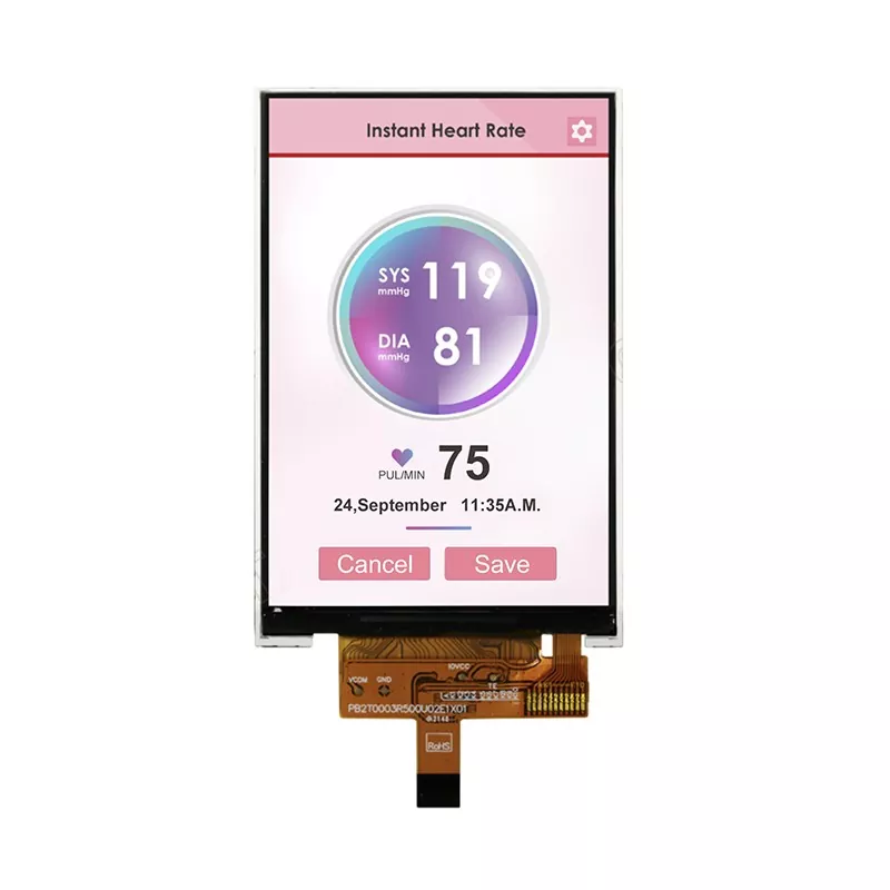 3,5 hüvelyk 320x480 Portré IPS TFT modul