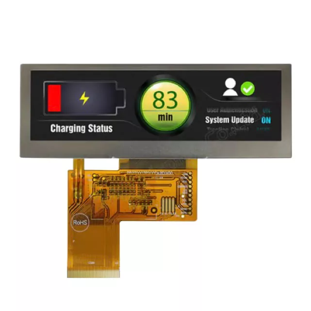 3,9 hüvelyk 480x 128 bar típusú TFT modul