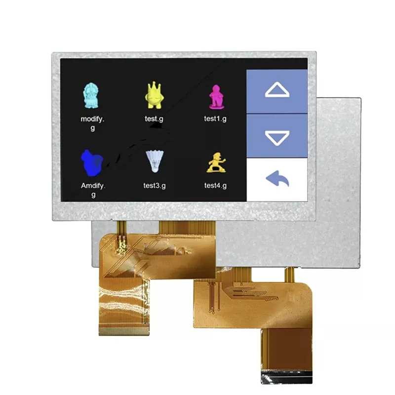 4.3 '' 480*272 széles hőmérséklet TFT modul