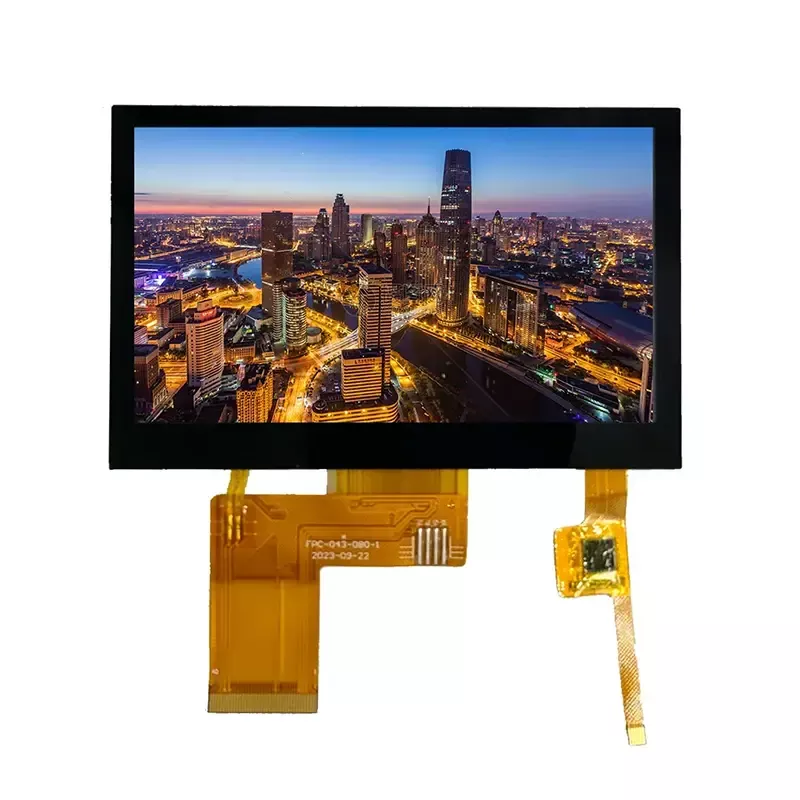 4,3 hüvelykes kapacitív érintés 480x272 TFT modul