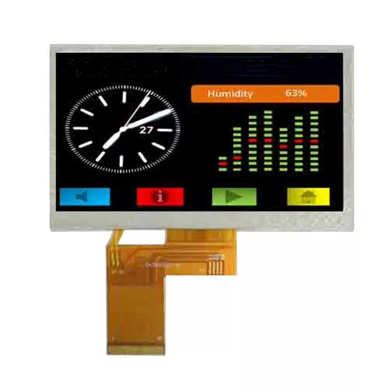 4,3 hüvelyk széles hőmérséklet TFT modul