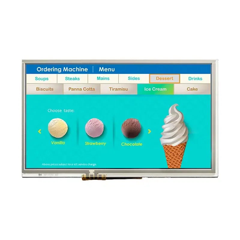 7 hüvelykes 800*480 IPS TFT modul