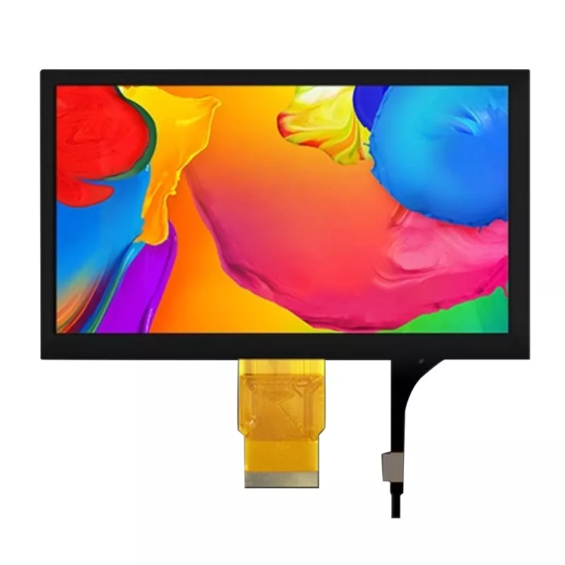 7 hüvelykes 800x480 kapacitív érintés TFT modul
