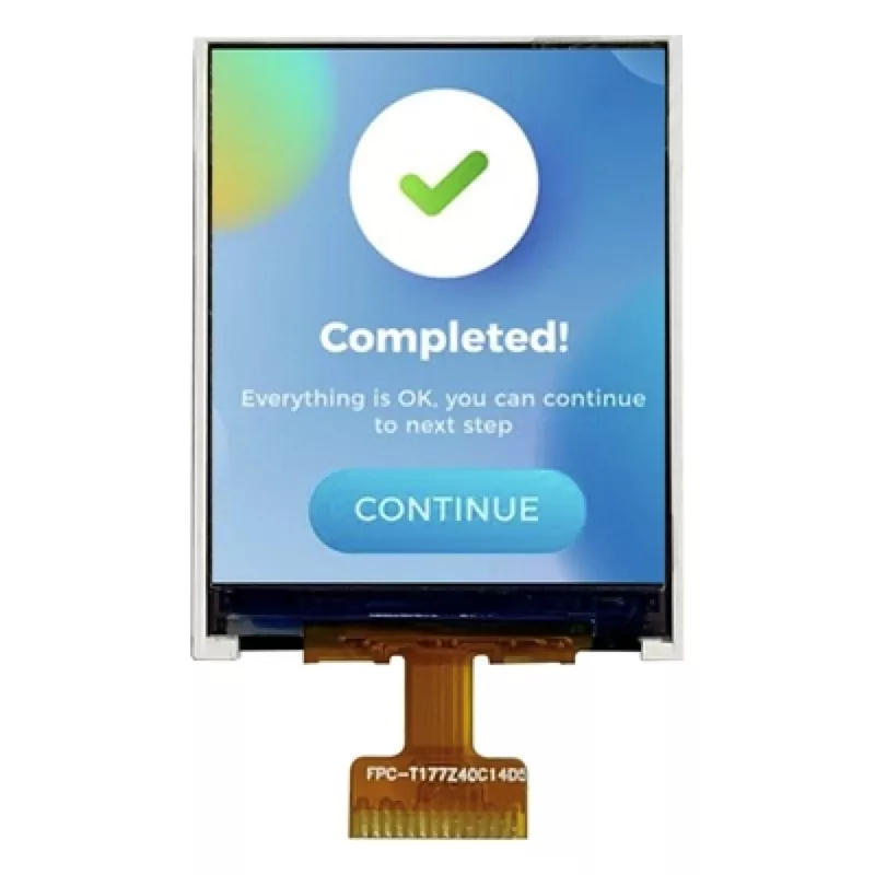 Portré 1,77 hüvelykes TFT LCD kijelző SPI 128x160 ST7735 vezető